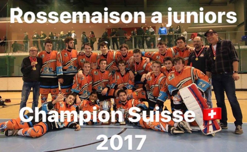 Rossemaison a Juniors CHAMPION SUISSE