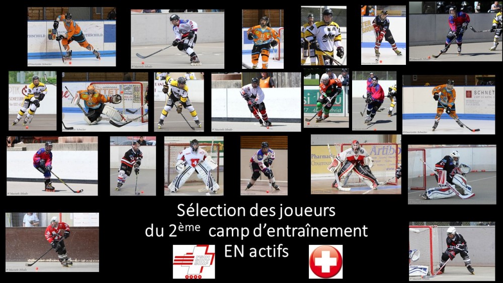 Liste des joueurs sélectionnés camp d'entraînement actifs