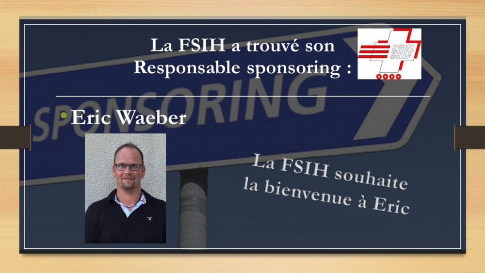 La FSIH a trouvé son responsable sponsoring