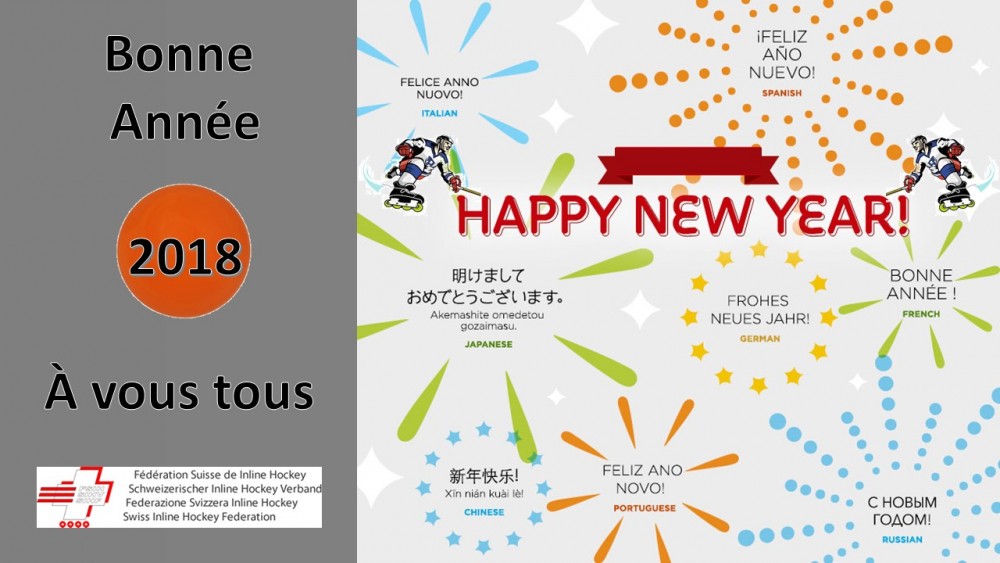 Bonne Année 2018 , Felice Anno Nuovo 2018 , Frohes Neues Jahr 2018