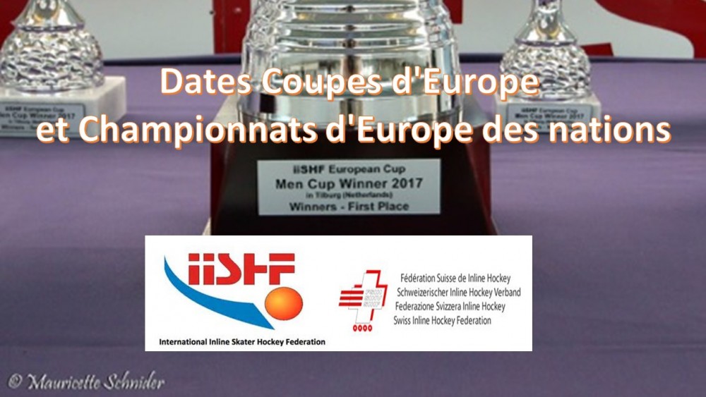 Les dates des coupes d'Europe pour la saison 2018 :