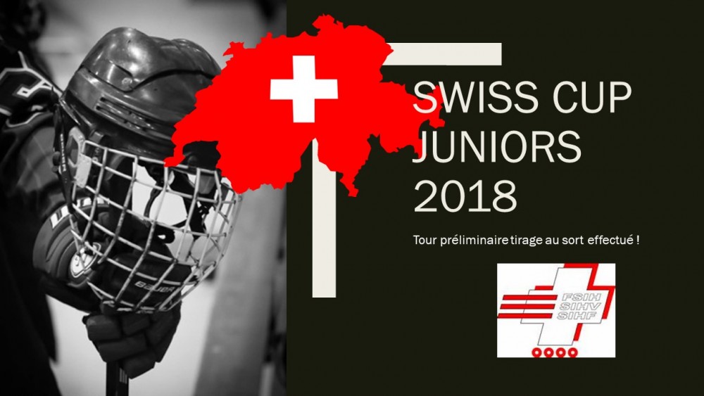 Swiss Cup Juniors tour préliminaire, tirage au sort fait !
