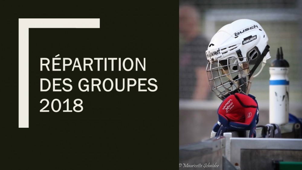 Répartition des Groupes 2018