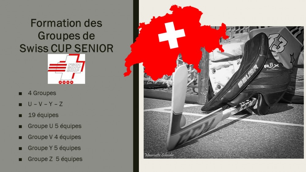 Formation des Groupes de Swiss Cup SENIOR