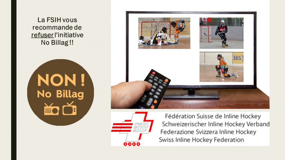 La FSIH vous recommande de refuser l'initiative No Billag !!