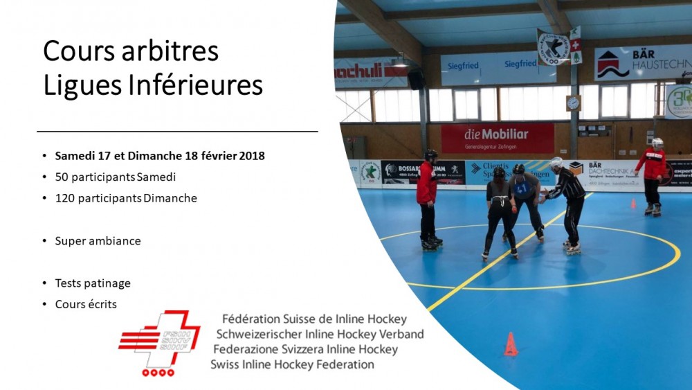 Cours arbitres ligues inférieures