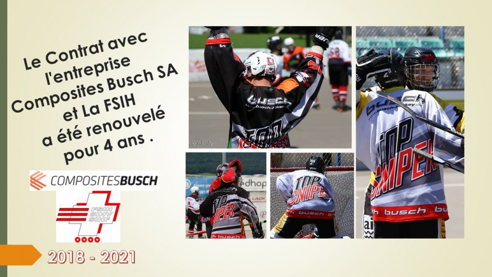 Contrat renouvelé pour 4 ans entre Composites Busch SA et la FSIH