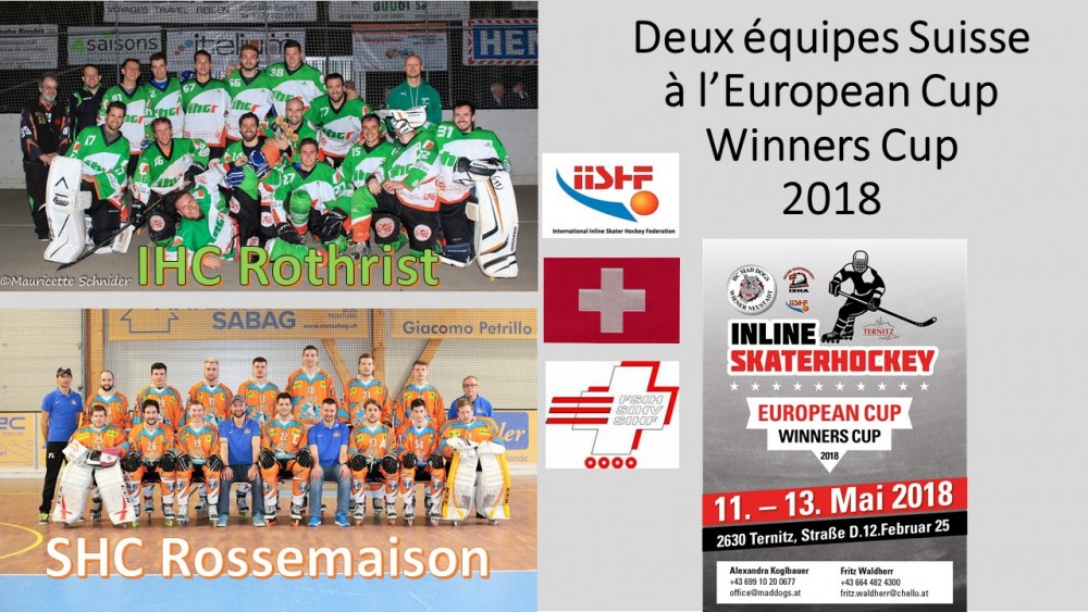 Coupe d'Europe - Cup Winners à Ternitz (Autriche) - 11 au 13 mai 2018.