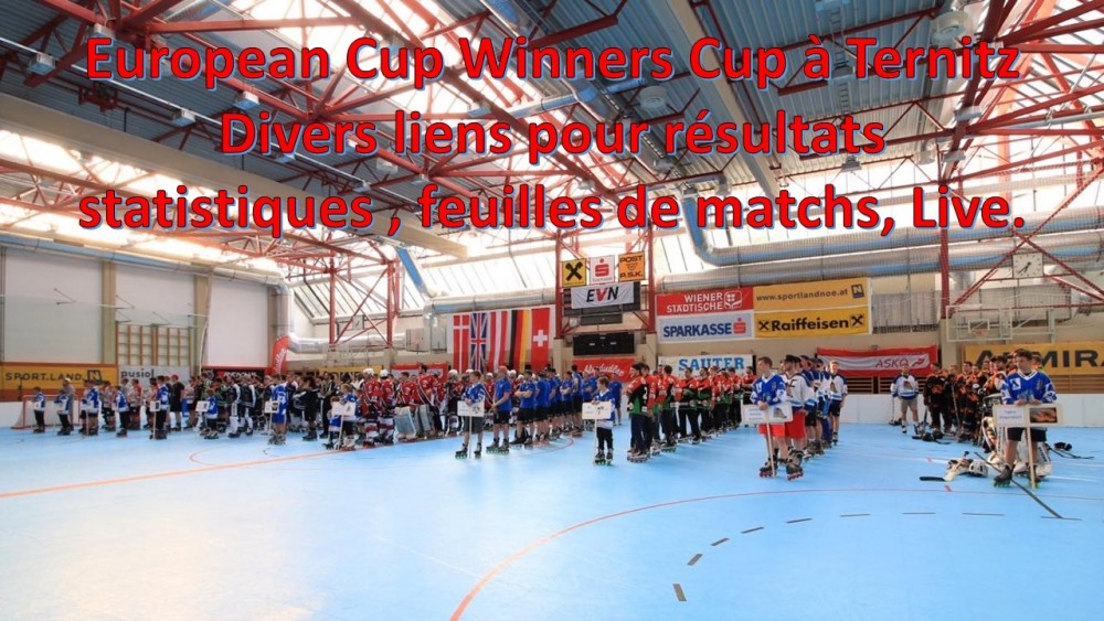 Résultats , statistiques , feuilles de matchs etc... : European Cup Winners Cup à Ternitz 