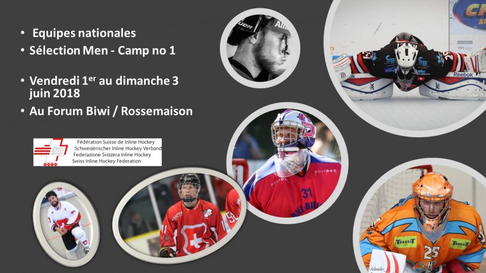 Sélection Men 1er camp à Rossemaison