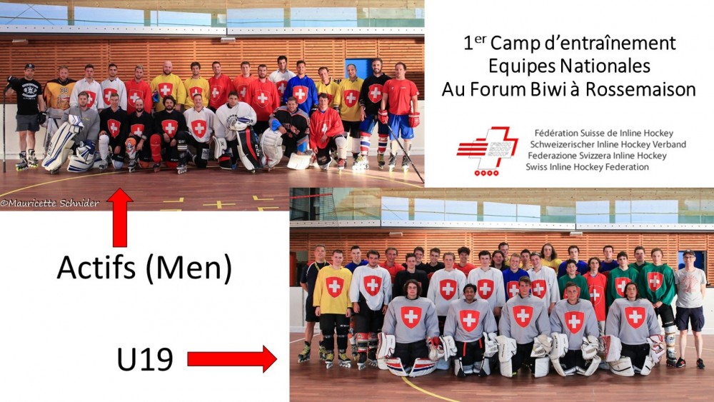 1er Camp d'entraînement des Equipes Nationale U19 et Actifs