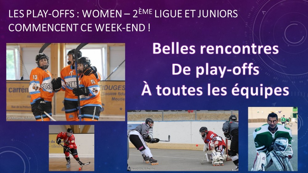 Les Play-offs : Women - 2ème Ligue et Juniors