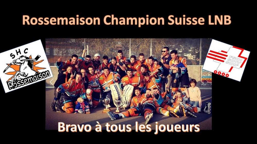 Play-Offs LNB finale : Rossemaison Champion Suisse LNB 2018 et pour Baroche promotion en LNA