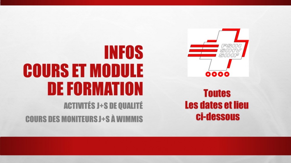 «Des activités J+S de qualité - Transmettre» / Cours des Moniteurs J+S à Wimmis