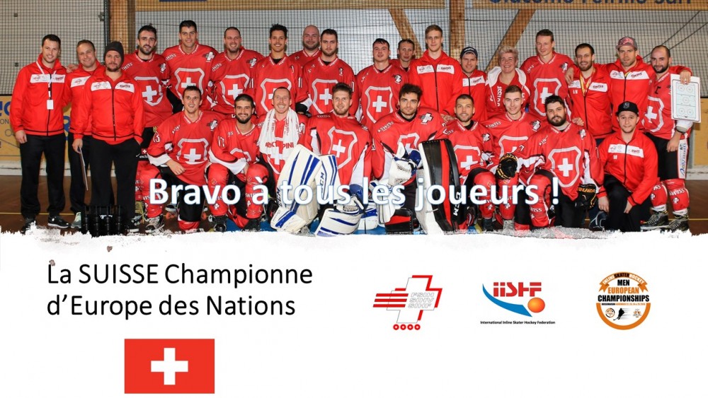 La SUISSE CHAMPIONNE D'EUROPE DES NATIONS 2018 