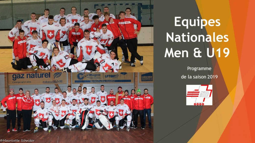 Programme pour les Equipes Nationales Men & U19