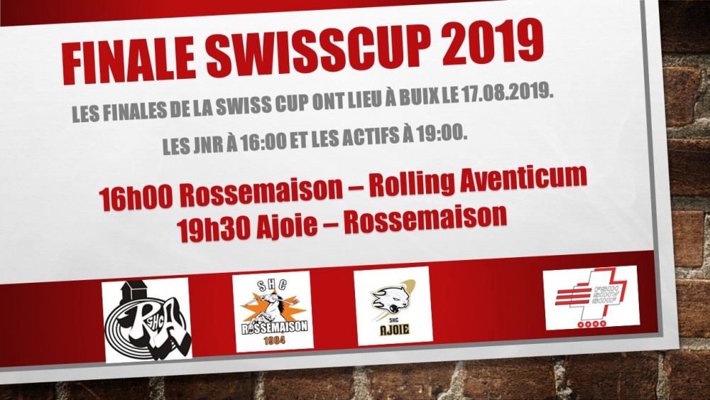 LE FINALISTE DELLA SWISSCUP 2019