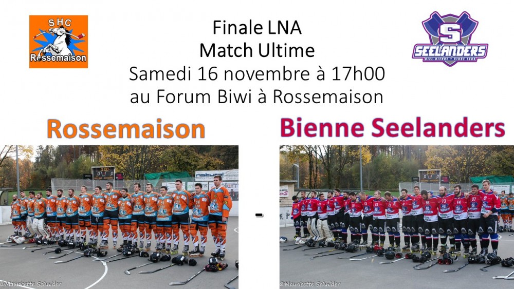 FINALE LNA : Match Ultime samedi 16 novembre à 17h00 au Forum Biwi