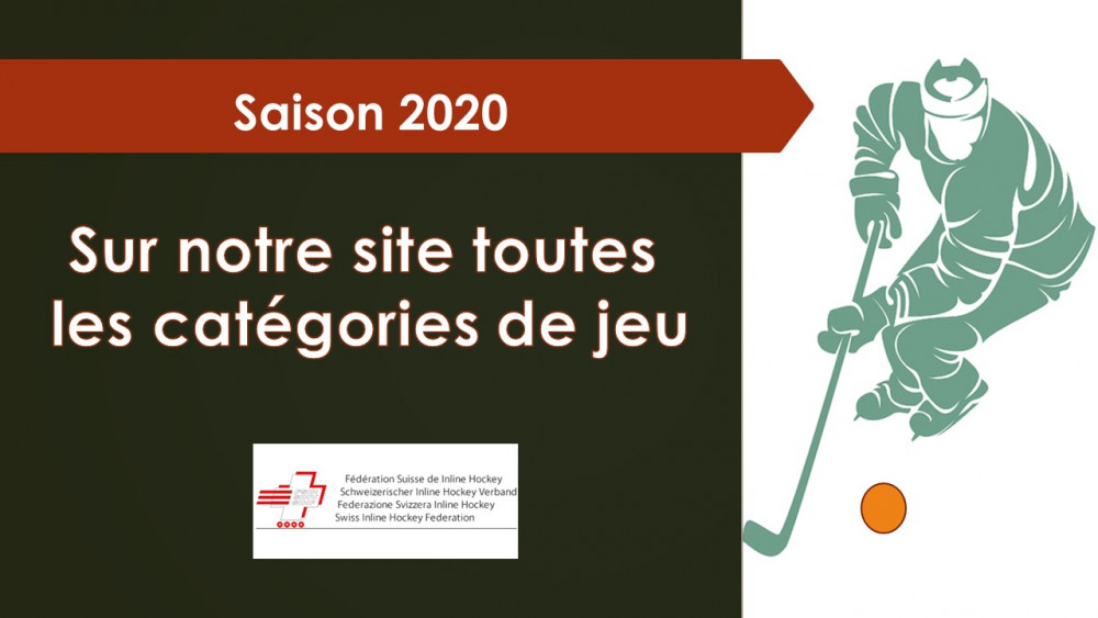 Composition des catégories de jeu saison 2020