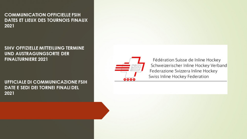 Dates et lieux des tournois finaux 2021