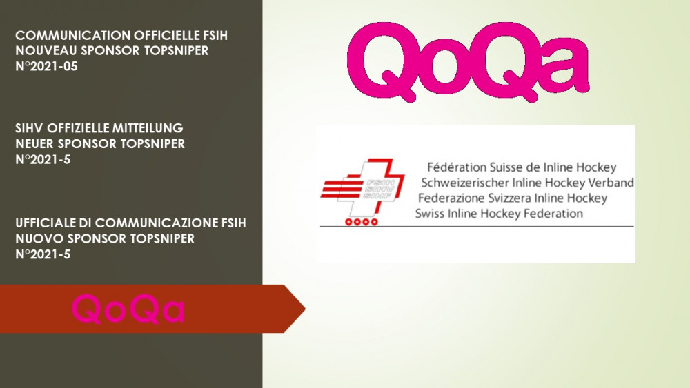 COMMUNICATION OFFICIELLE FSIH - NOUVEAU SPONSOR TOPSNIPER N°2021-05
