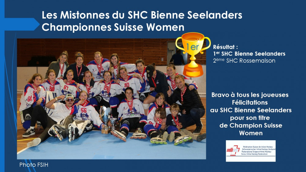 Schweizer Meisterinnen: Biel Seelanders