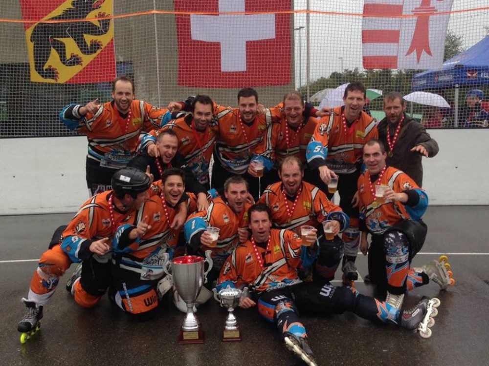 Les vétérans de Rossemaison b Champion SWISSCUP